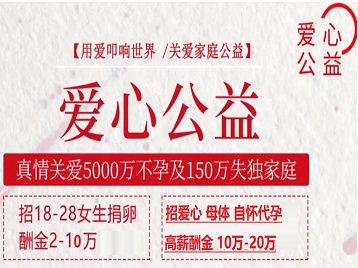 宁南捐卵助孕生子 爱心志愿者招募